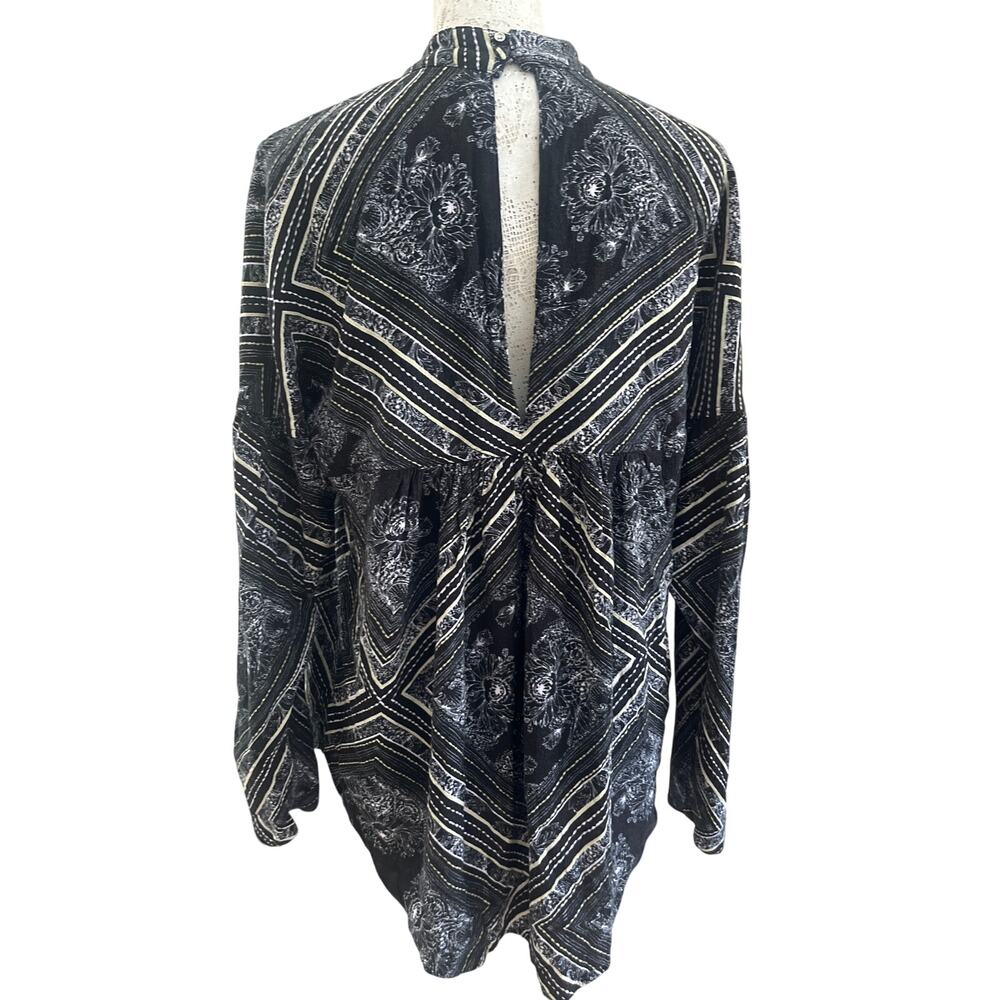 Free People Walking On A Dream Oversized Tunic Top-Sexy Sz M - Picture 6 of 7